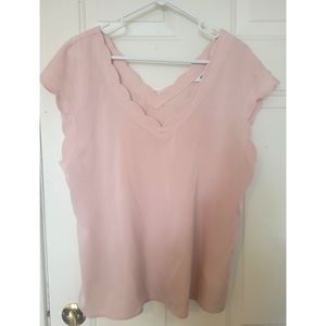 🌸 light pink express top